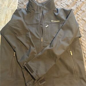 Columbia Black Full-Zip Jacket